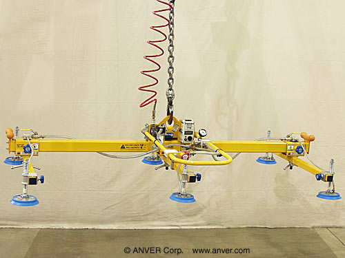 Light Duty Air Powered Generator with Six Pad Lifting Frame for Lifting & Handling Enclosures 10 ft x 6 ft (3.0 m x 1.8 m) up to 900 lb (408 kg)